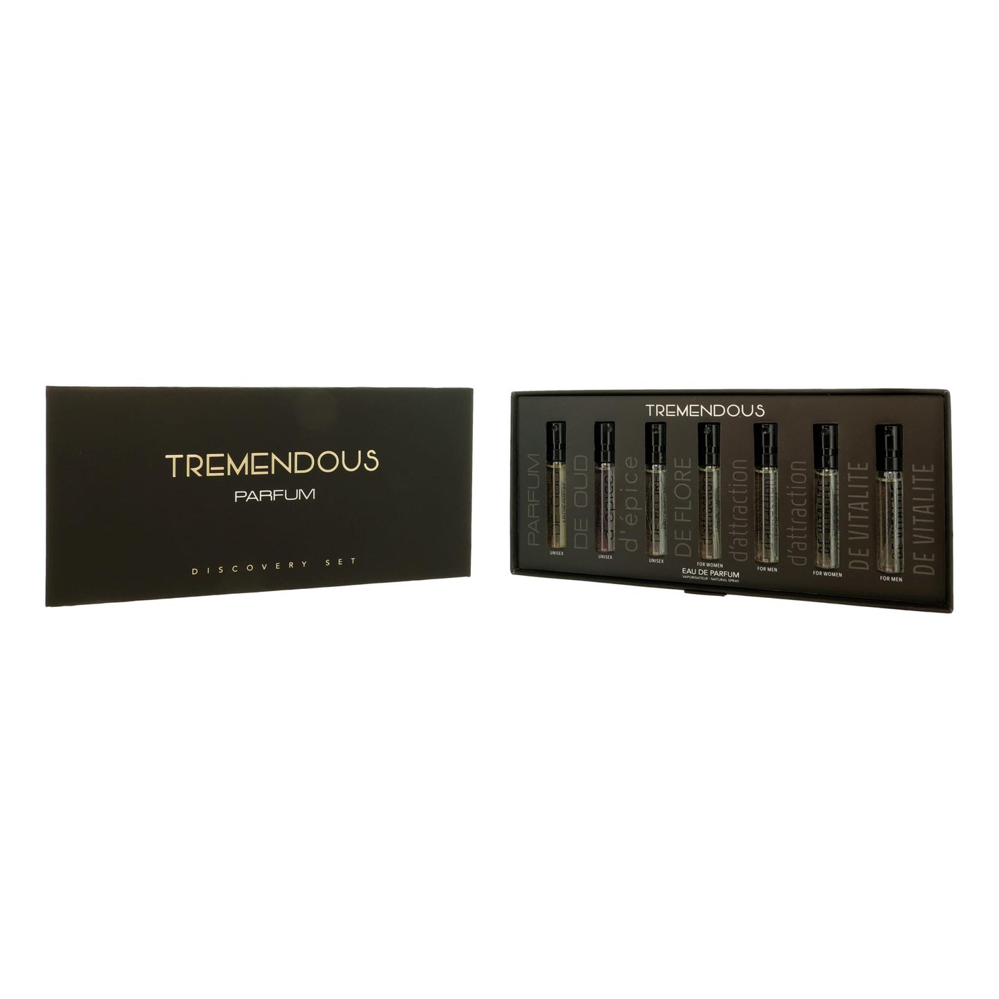 Tremendous by Tremendous Parfum, 7 Piece Discovery set