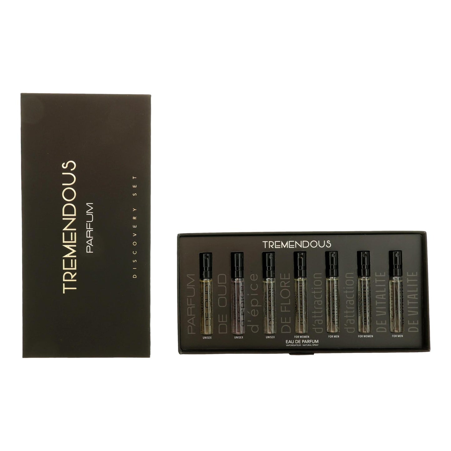 Tremendous by Tremendous Parfum, 7 Piece Discovery set