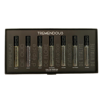 Tremendous by Tremendous Parfum, 7 Piece Discovery set